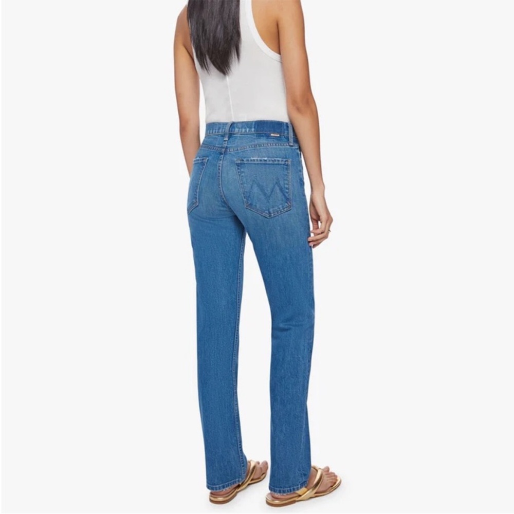 COPY - MOTHER Blue Straight Leg Jeans Classic Fit